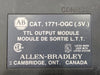 ALLEN-BRADLEY TTL Output Module No. 1771-OCG, 8 Out at 5VDC