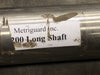 METRIGUARD Roll Load No. 720MEC11321, 25-1/8 in LG, 2-1/6 in. Dia. Chromed Steel, 7200 HCLT