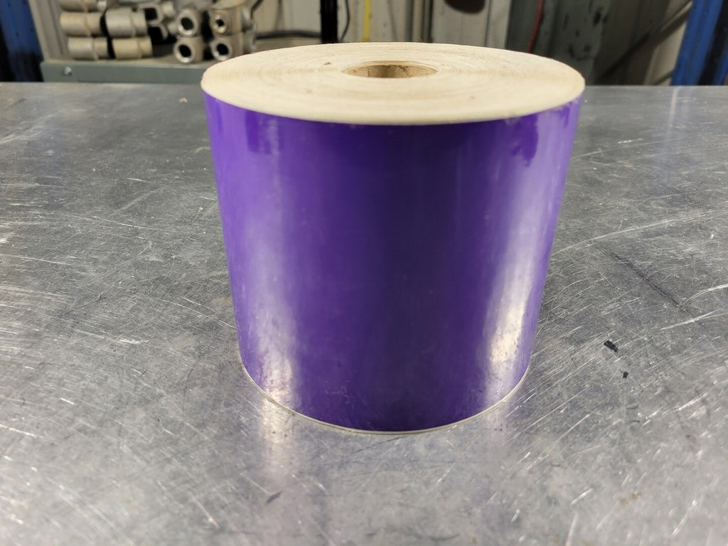 DURALABEL 4 TTP-3.2 Mil, 4" x 140' Purple Vinyl Tape