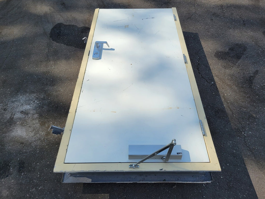 40", x 9", x 82", Heavy Duty Metal Door