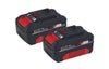 EINHELL 4511603 18V Power X-Change Battery Twinpack (2 x 4.0 Ah Battery)