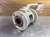 TY VALVE CORPORATION 2" x 1-1/2" Class 150 Ball Valve ISO 17292