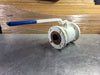 TY VALVE CORPORATION 2" x 1-1/2" Class 150 Ball Valve ISO 17292