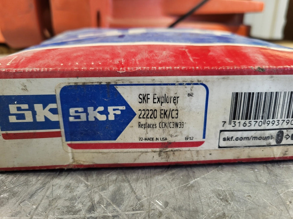 SKF Tapered Bore Spherical Roller Bearing 22220EK/C3