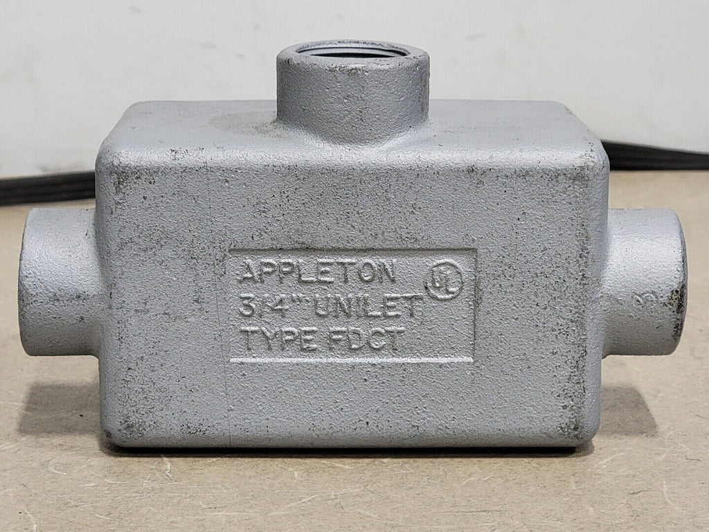 APPLETON 3/4" Type FDCT Unilet Conduit Body 