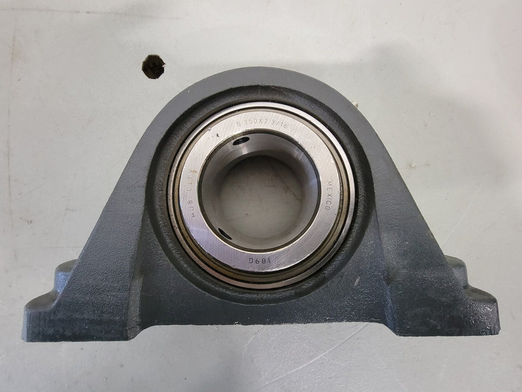 HUB CITY Pillow Block Bearing PB350X2-3/16, 2-3/16" Bore