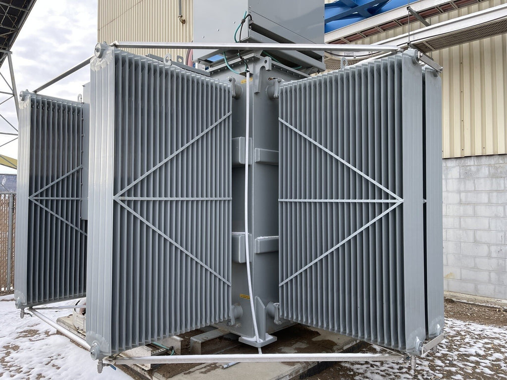 NORTHERN TRANSFORMER 10,000 kVA KNAN Sealed Oil Transformer, 13800 pri. volts, 4160Y/2402 sec. volts