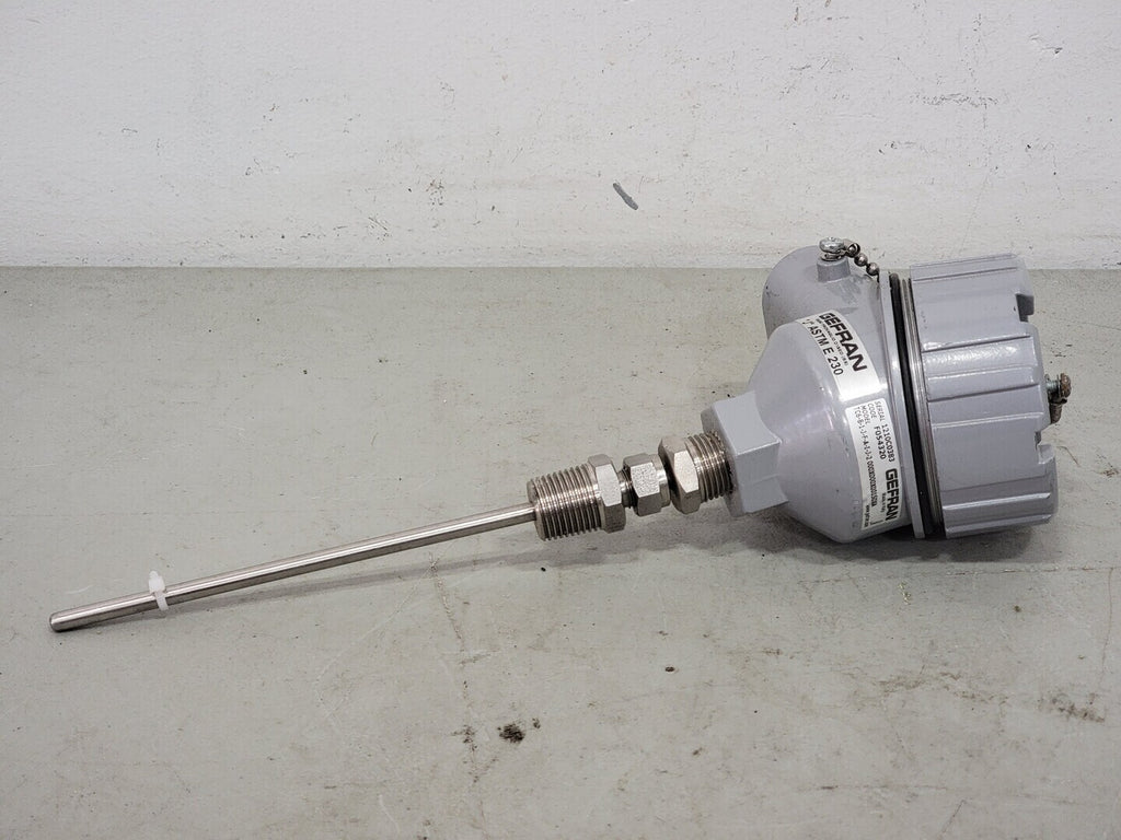 GEFRAN Thermocouple TC6 w/ Connection Head TTE302