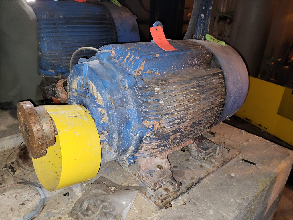 SIEMENS 125 hp, 575 volts, 1780 rpm, 444T Electric Motor