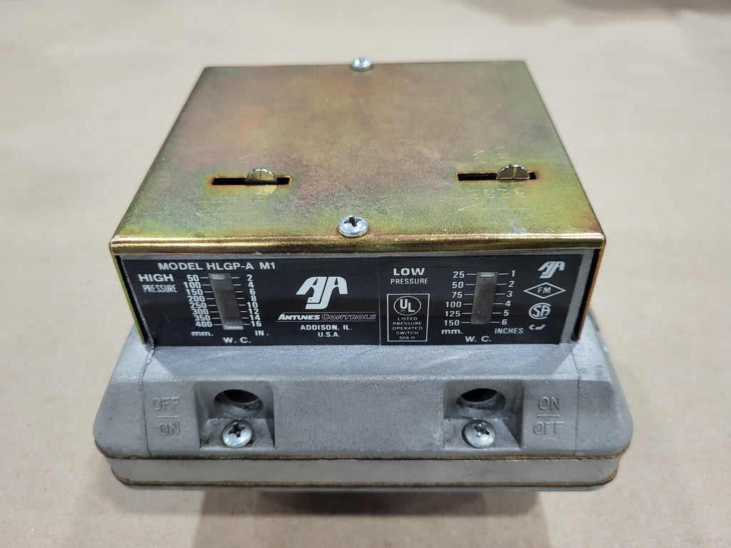 ANTUNES CONTROLS Gas Pressure Switch HLGP-A