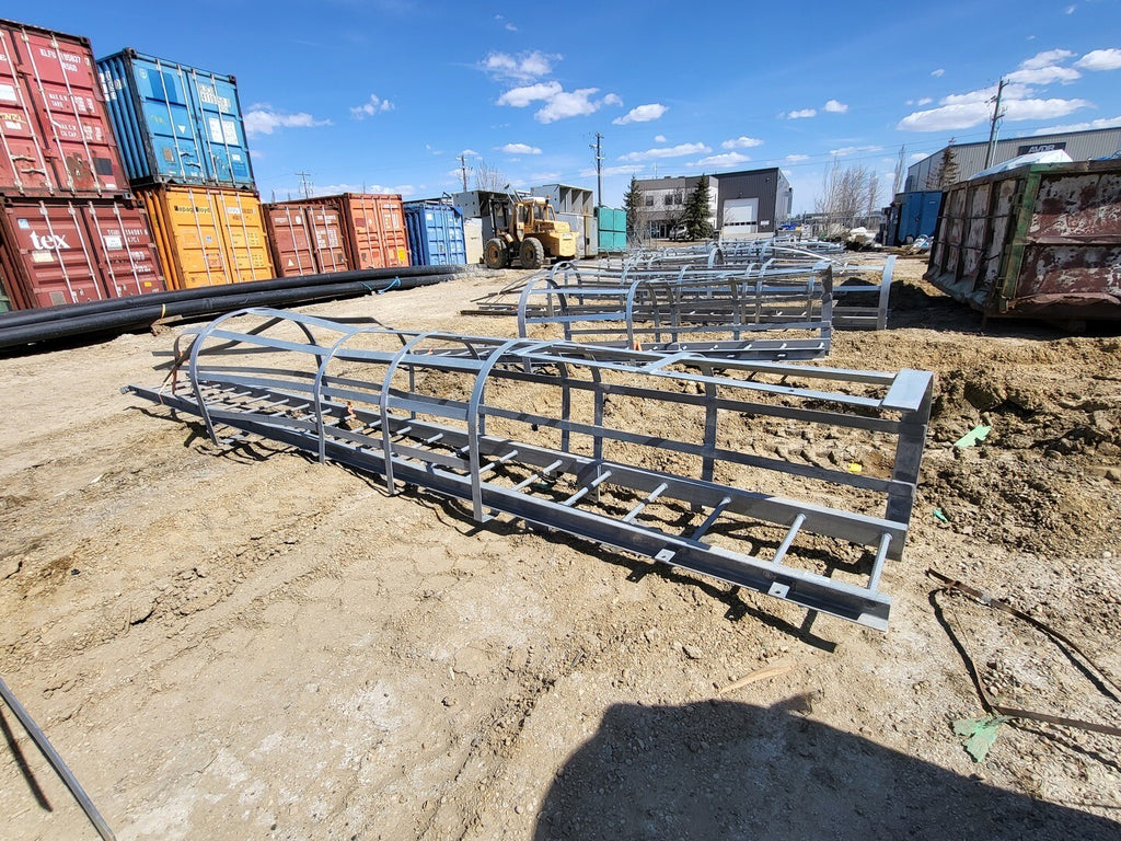 20ft. Steel Caged Ladder