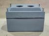 ALLEN-BRADLEY Push Button Enclosure 800H-2HZ4R w/ 3/4" Conduit Hub 1490-N9