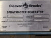 CLEAVER BROOKS Spraymaster Deaerator SM100-100