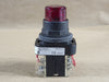 ALLEN-BRADLEY Push Button Illuminated 800H-QRTH24R, Red, 24V