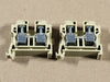 WEIDMULLER Terminal Block SAK 10/35 IFI01277, 0443760000 (Lot of 2)