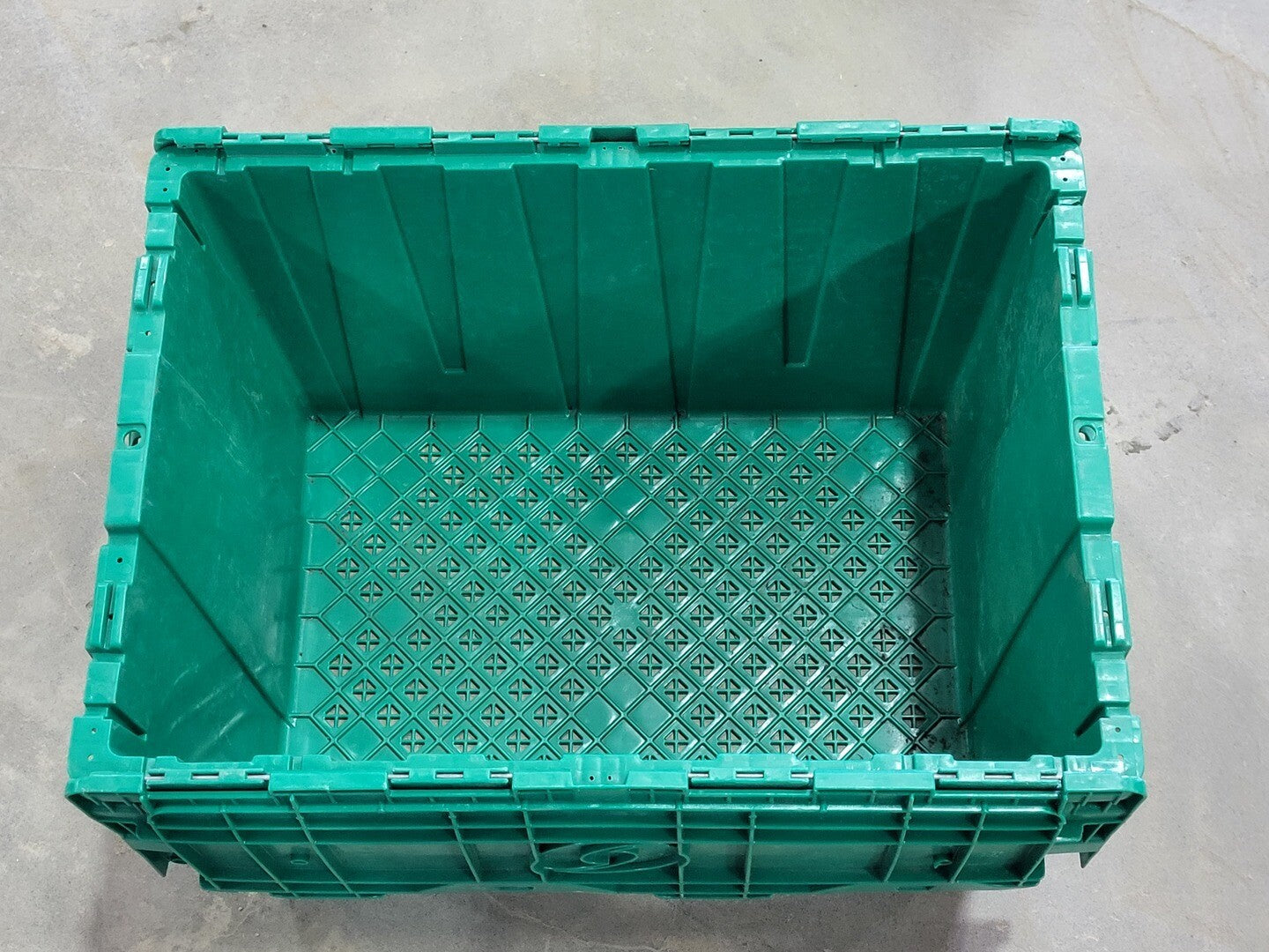 Heavy Duty Food Grade Stackable Plastic Container Crate