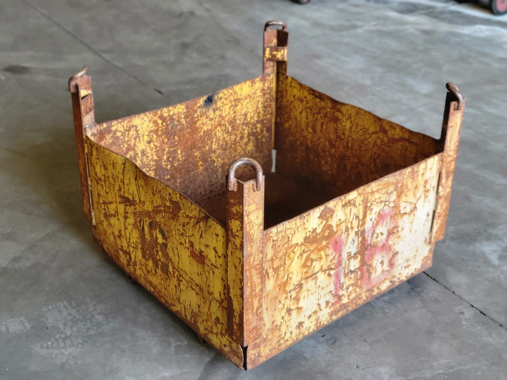 35in. x 35in. Material Lifting Basket, Steel 