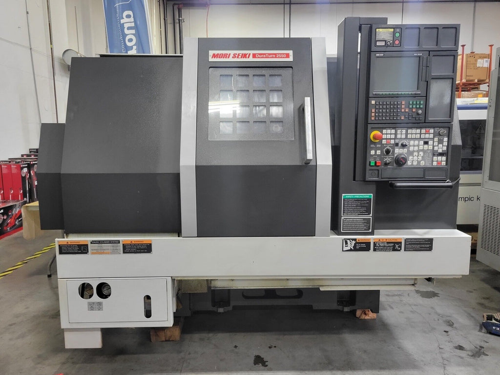 MORI SEIKI DuraTurn 2550MC CNC Lathe w/ Mayfran Chip Feeder