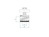 EUROSTAMP Part No. 1043 @ 415mm H=17 Flat Element