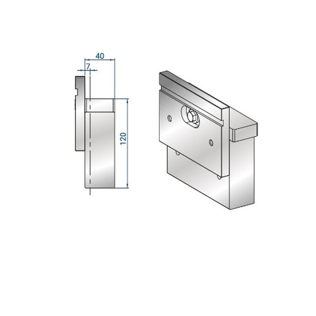 EUROSTAMP Part No. 4073 @ 150mm Heavy Duty Intermediate