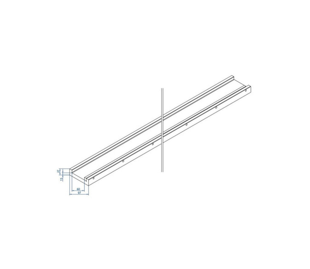 EUROSTAMP Part No. 9010 @ 2100mm Lower Die Holder