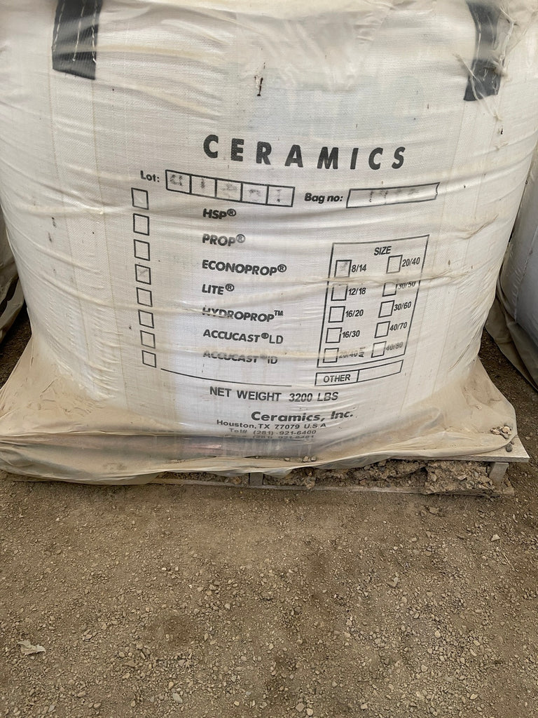 CARBO CERAMICS 3,200lbs Resin-Coated, Low-Density, High-Performance Ceramic Proppant, Size 8/14