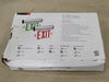 LIGHT FIXTURE INDUSTRIES LED Edge Lit Exit Sign ELRT-Special Green 120/277 VAC