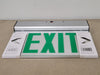 LITHONIA LIGHTING Aluminum Edge Lit LED Emergency Exit Sign EDG 2 G EL M6