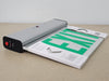 LITHONIA LIGHTING Aluminum Edge Lit LED Emergency Exit Sign EDG 2 G EL M6