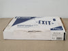 LITHONIA LIGHTING Aluminum Edge Lit LED Emergency Exit Sign EDG 2 G EL M6