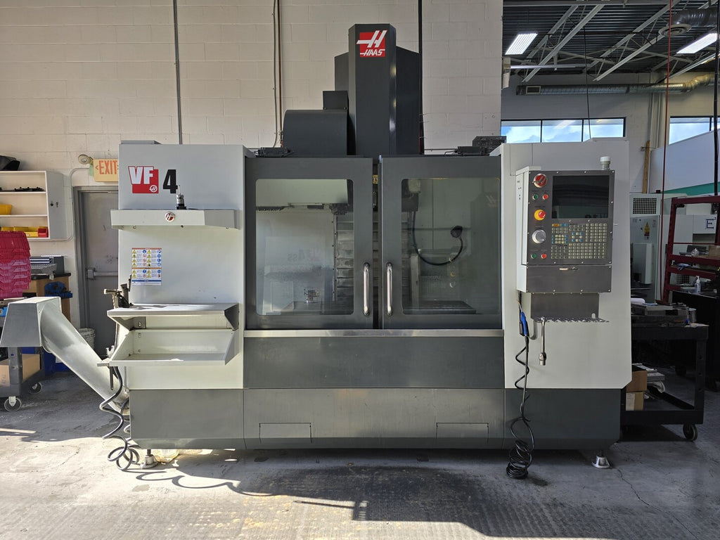 HAAS VF-4 CNC Vertical Milling Machine w/ Tooling