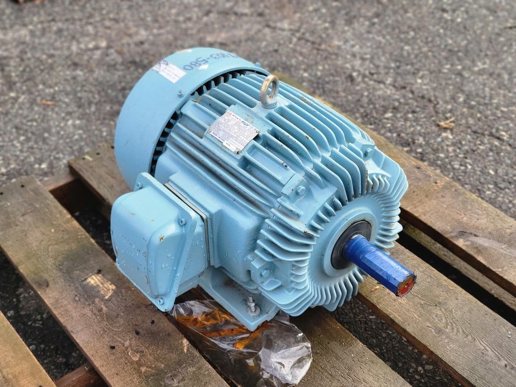 TECO-WESTINGHOUSE 15 hp, 230/460 volts, 3525 rpm, 254T Electric Motor 