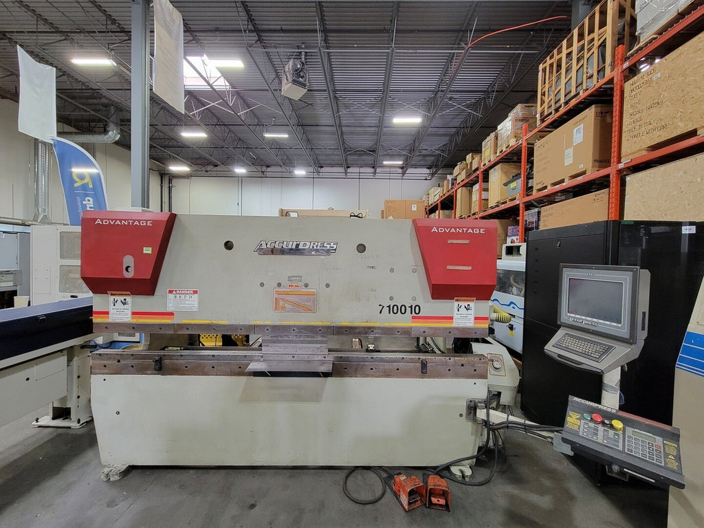 ACCURPRESS 100 ton x 10 ft Advantage CNC Press Brake 710010