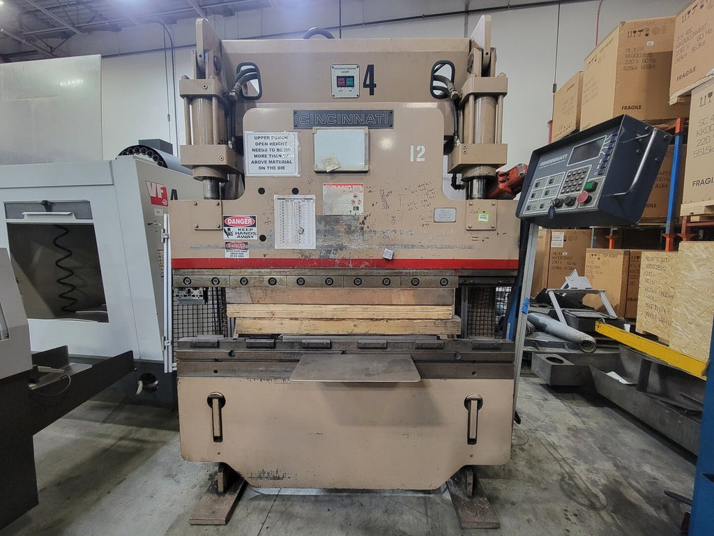 CINCINNATI 60 ton x 6 ft Hydraulic Press Brake 60CBII x 4