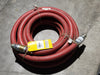 NEWLINE 1" x 50ft Contitech Red EPDM Steam Hose w/ Crimped Male NPT, A2530100X50