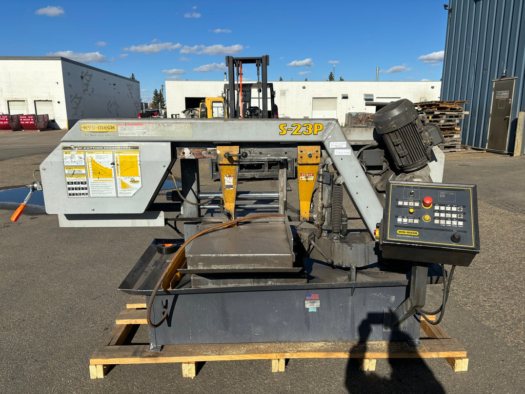 HYD-MECH 16" x 20" Semi-Automatic Horizontal Pivot Band Saw S23P