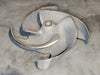 GOULDS Pump Impeller, 3175L, 14x14-12, 4-Vane, 259-73