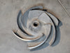 GOULDS Pump Impeller, 3175S, 6x8-12, 6-Vane, 316SS, D01351A02-1203