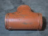 VICTAULIC 6" Grooved End Tee Pipe Fitting Ductile Iron, No. 20