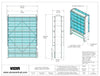 VIDIR Shelving Carousel - Automated Warehouse Vertical Storage Solution 