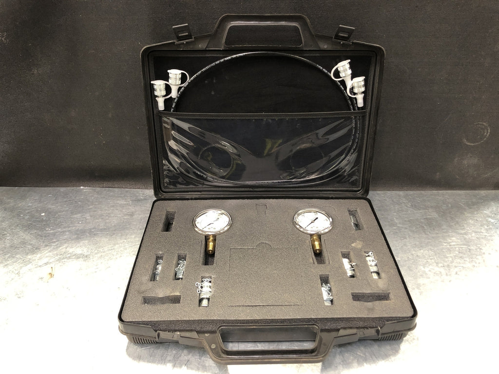 Pressure Gauge Kit w/ Hose & Fittings