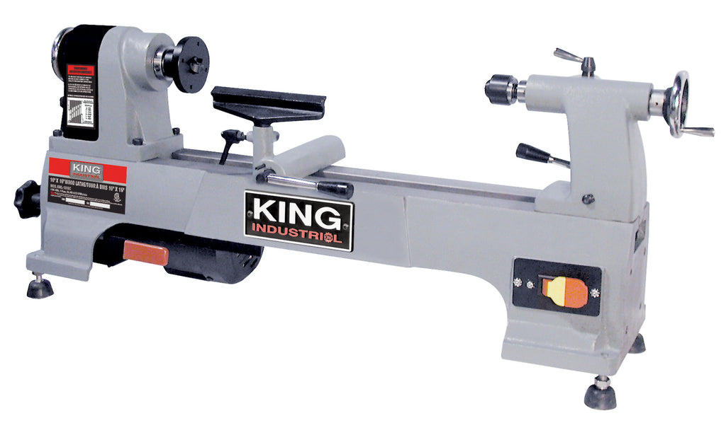 KING CANADA 10" x 16" Wood Lathe No. KWL-1016C