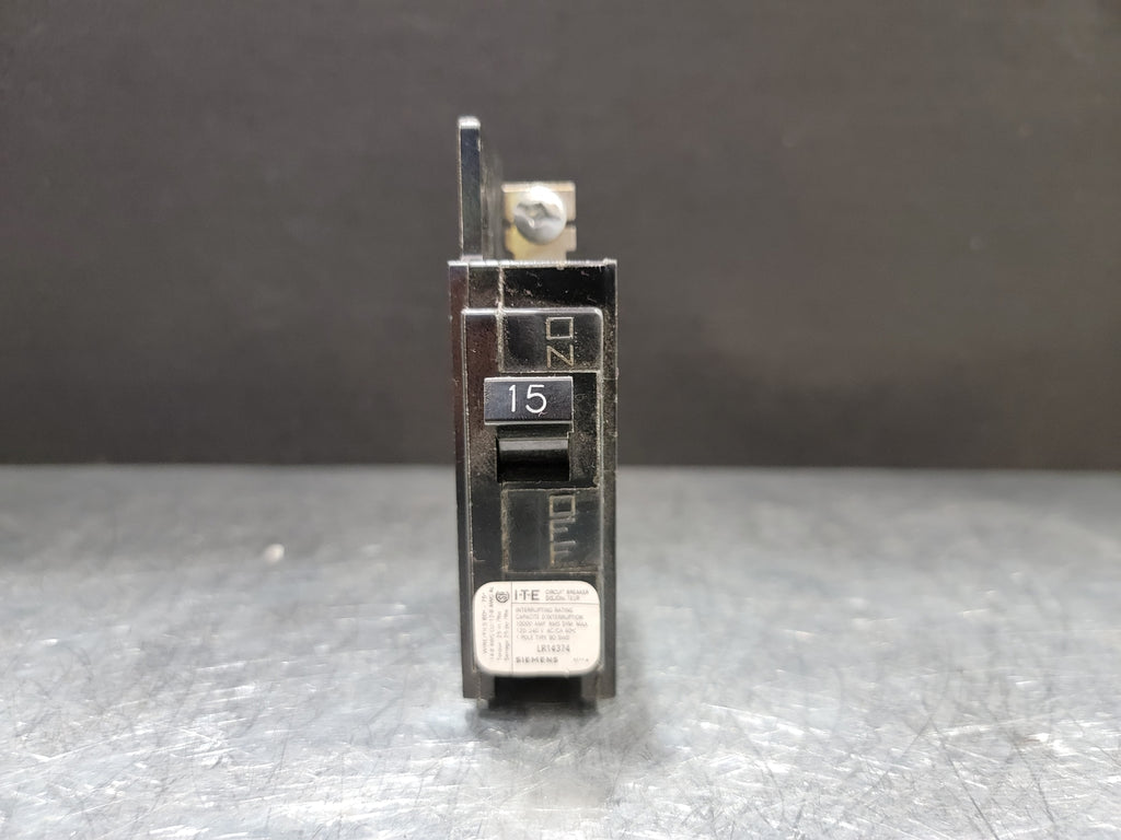 ITE 15 Amp 1 Pole Circuit Breaker BQ1B015