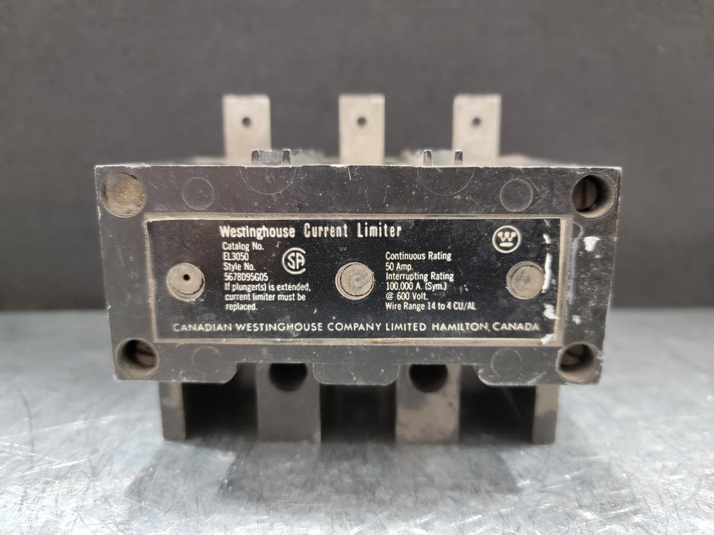 WESTINGHOUSE 50 Amp 3 Pole Current Limiter EL3050