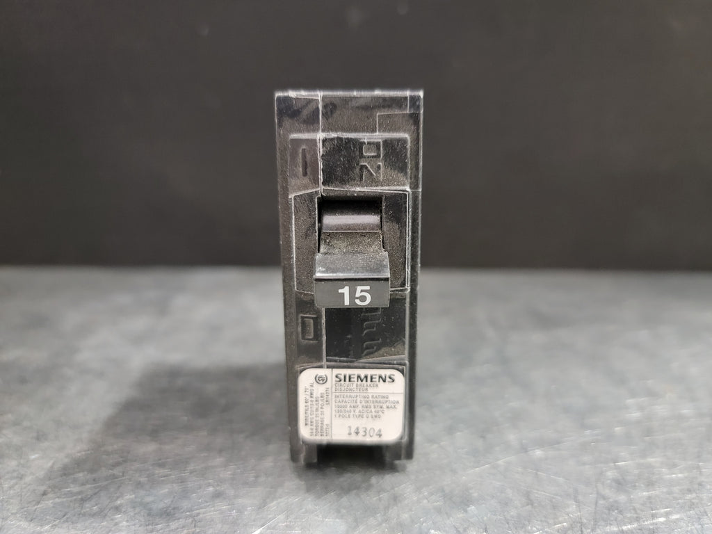 SIEMENS 15 Amp 1 Pole Circuit Breaker Q115