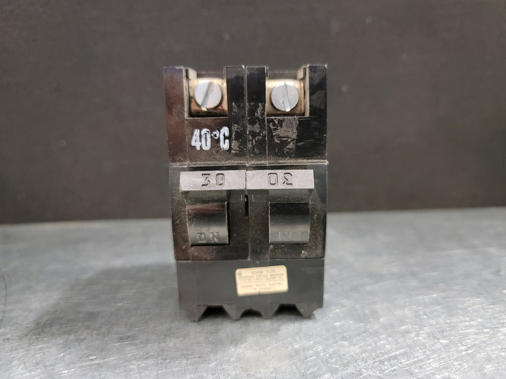 FEDERAL PIONEER 30 Amp 2 Pole Circuit Breaker NB230