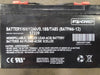 STANDARD 6 Volts, 12 AH Rechargeable Lead Acid Battery BATPM6-12