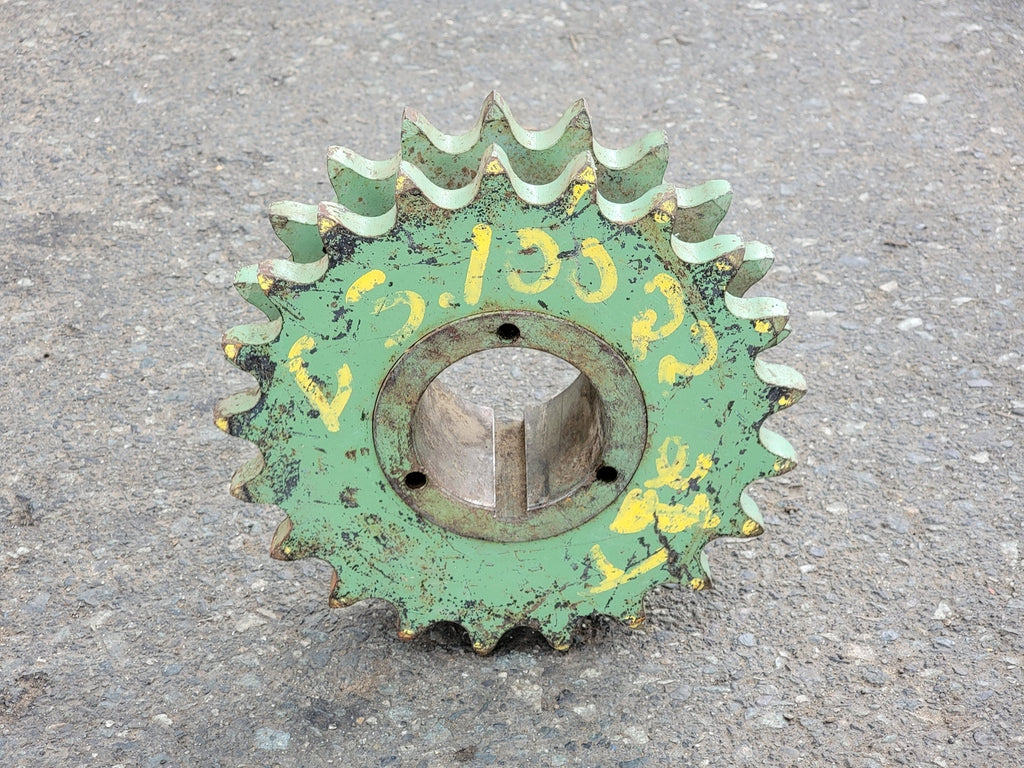 Roller Chain Sprocket No. DS100Q21, Double Single