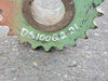 Roller Chain Sprocket No. DS100Q21, Double Single