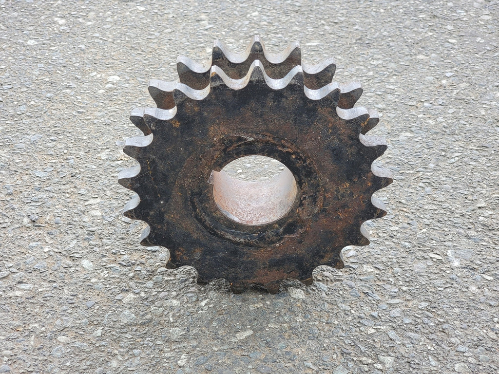 Roller Chain Sprocket No. HDS100Q21, Double Single